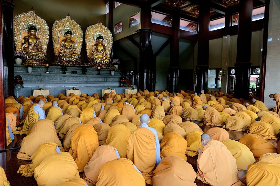 3 tháng An cư kiết hạ đã kết thúc viên mãn, mỗi hành giả trưởng thành hơn trong ngôi nhà Chánh pháp của Đức Thế Tôn