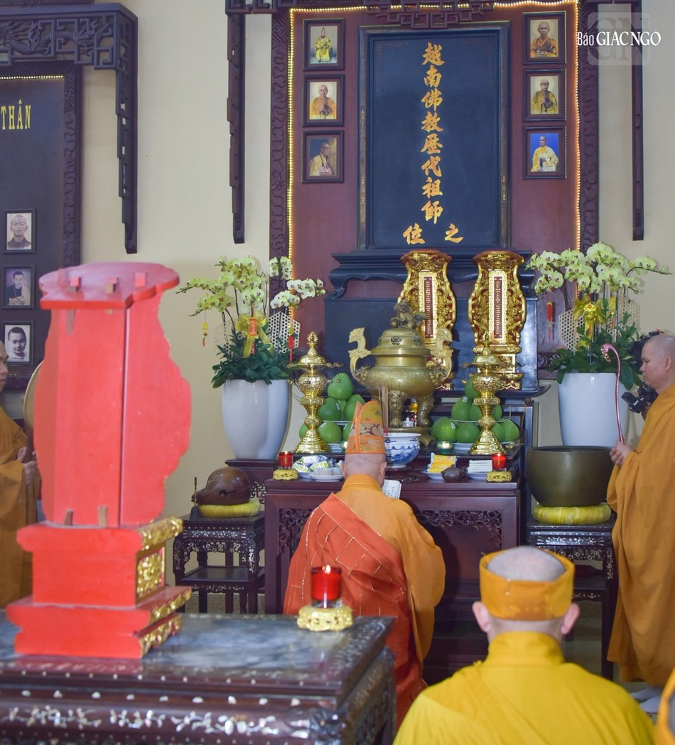 Tổ đường chùa Phật học Xá Lợi nơi tôn thờ nhiều bậc long tượng chốn thiền môn