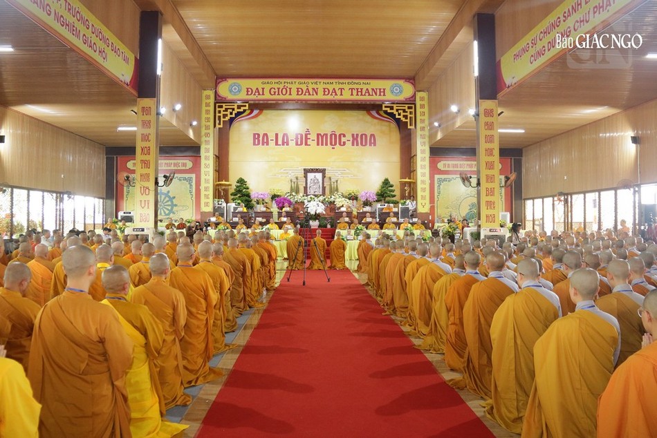 Đại giới đàn Đạt Thanh tại tỉnh Đồng Nai đã hoàn mãn