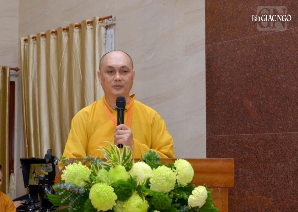 Thượng tọa Thích Thiện Chơn trình phương hướng năm 2025 Thượng tọa Thích Thiện Chơn trình phương hướng năm 2025