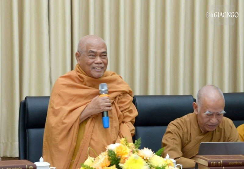 Hòa thượng Thích Giác Toàn phát biểu đúc kết