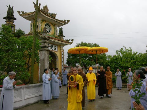 Hải Dương:Lễ khai pháp trường hạ chùa Đống Cao ảnh 1 Hải Dương:Lễ khai pháp trường hạ chùa Đống Cao ảnh 1