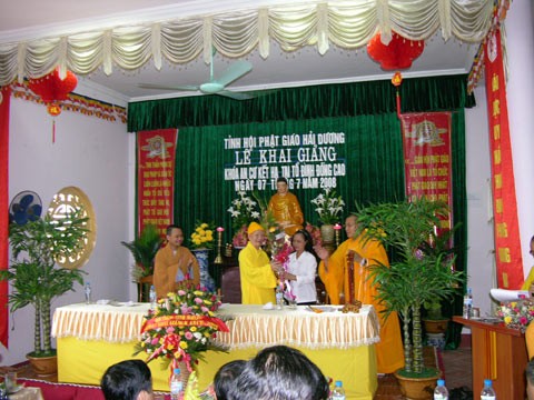 Hải Dương:Lễ khai pháp trường hạ chùa Đống Cao ảnh 2 Hải Dương:Lễ khai pháp trường hạ chùa Đống Cao ảnh 2