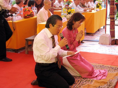 Kiên giang: Lễ khánh thành  Chánh điện & giảng đường chùa Láng Cát ảnh 3