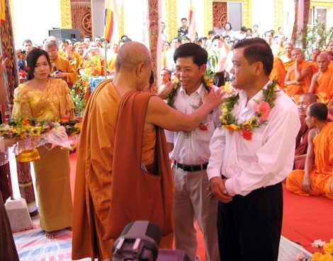 Kiên giang: Lễ khánh thành  Chánh điện & giảng đường chùa Láng Cát ảnh 7