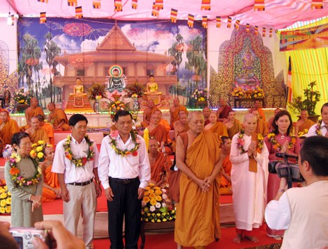 Kiên giang: Lễ khánh thành  Chánh điện & giảng đường chùa Láng Cát ảnh 8