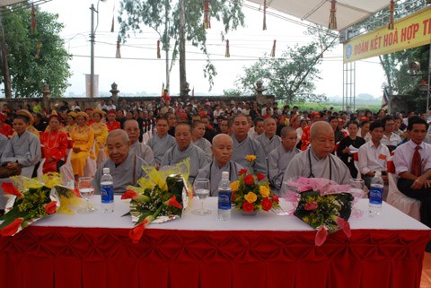 Hà Nội: Chùa Linh Quang tổ chức lễ an vị Long cốt (cất nóc) Đại hùng bảo điện ảnh 6 Hà Nội: Chùa Linh Quang tổ chức lễ an vị Long cốt (cất nóc) Đại hùng bảo điện ảnh 6