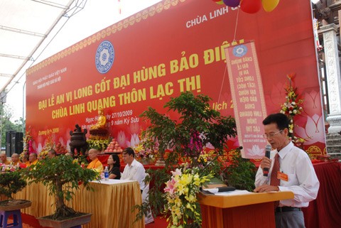 Hà Nội: Chùa Linh Quang tổ chức lễ an vị Long cốt (cất nóc) Đại hùng bảo điện ảnh 4 Hà Nội: Chùa Linh Quang tổ chức lễ an vị Long cốt (cất nóc) Đại hùng bảo điện ảnh 4
