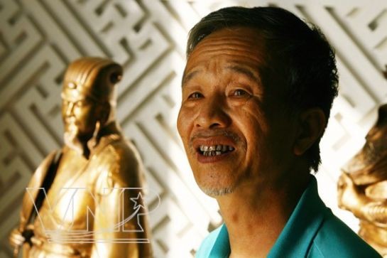 Nghệ nhân đúc đồng làng Ngũ Xã ảnh 1 Nghệ nhân đúc đồng làng Ngũ Xã ảnh 1