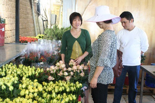 Đà Lạt: Sôi động thị trường hoa Tết ảnh 6 Đà Lạt: Sôi động thị trường hoa Tết ảnh 6
