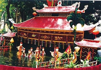 Múa rối nước. Múa rối nước.