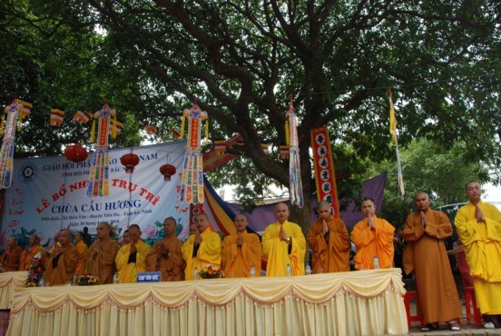 Bắc Ninh: Lễ bổ nhiệm trụ trì chùa Cầu Hương ảnh 38