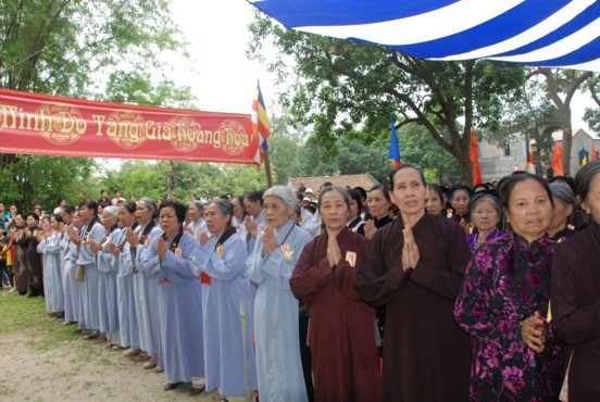 Bắc Ninh: Lễ bổ nhiệm trụ trì chùa Cầu Hương ảnh 39