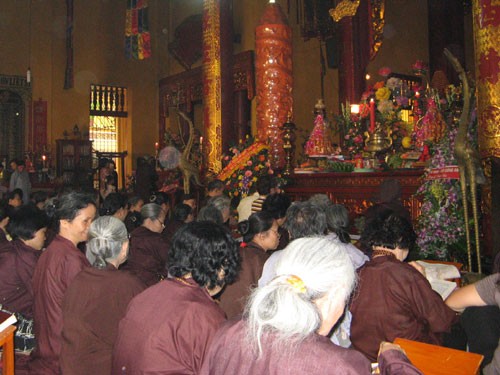 Mừng đón Lễ Phật đản tại chùa Quán Sứ, Hà Nội