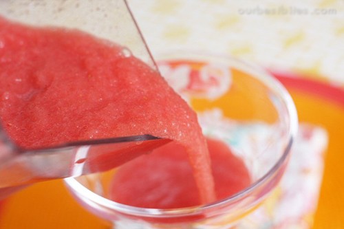 Sinh tố dưa hấu, dâu tây ảnh 5