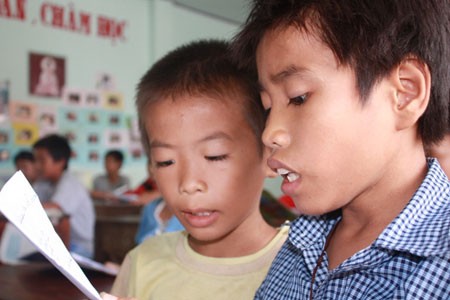 Lớp học đặc biệt nơi “cửa thiền” ảnh 5 Lớp học đặc biệt nơi “cửa thiền” ảnh 5