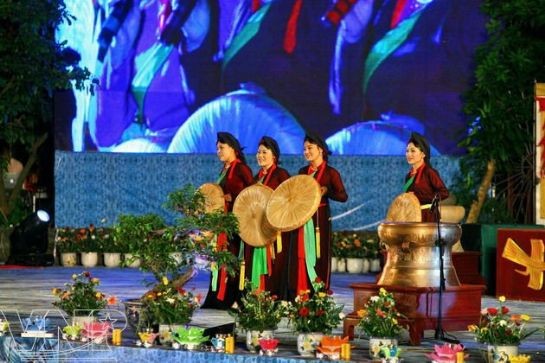 Chùm ảnh: Cầu truyền hình “Hòa điệu văn hóa - Khát vọng hòa bình” ảnh 4