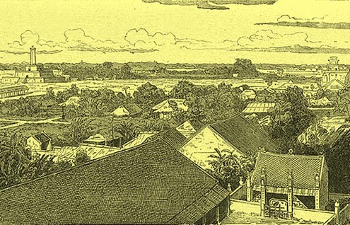 Toàn cảnh bên trong Hoàng thành. Toàn cảnh bên trong Hoàng thành.