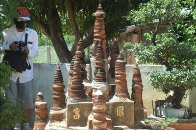 Những hiện vật đất nung mới phát hiện ở Phú Mỹ: Một loại hình biểu tượng của Phật giáo Champa ảnh 1 champa.jpg