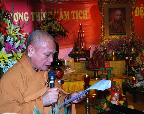 Hà Nội: Tưởng niệm lần thứ 6 HT. Thích Tâm Tịch - Đệ nhị Pháp chủ GHPGVN ảnh 6