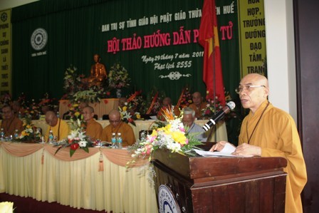 Thừa Thiên Huế: Khai mạc Hội thảo Hướng dẫn Phật tử ảnh 9