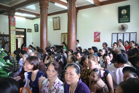 Ấm áp mùa Vu Lan ở chùa Tăng Phúc