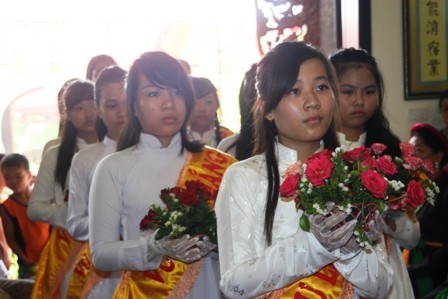 Ấm áp mùa Vu Lan ở chùa Tăng Phúc