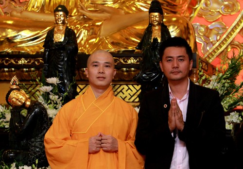 Minh Cường thỉnh tượng Phật về chùa ảnh 3