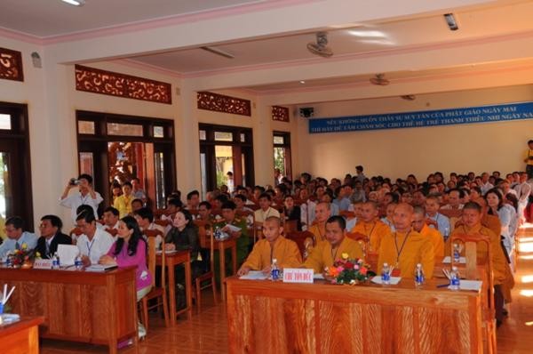 Đak Nông: Long trọng tổ chức Kỷ niệm 30 năm thành lập GHPGVN ảnh 3 Đak Nông: Long trọng tổ chức Kỷ niệm 30 năm thành lập GHPGVN ảnh 3