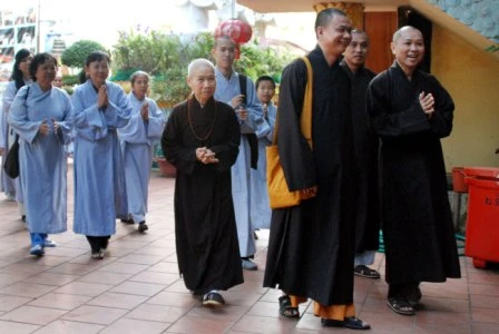 TÂN TRỤ TRÌ VÀ PHÓ TRỤ TRÌ MỚI CỦA CHÙA HOẰNG PHÁP ĐƯỢC CHÍNH THỨC BỔ NHIỆM