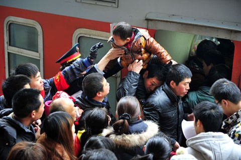 Không khí Tết len lỏi khắp Trung Quốc ảnh 5 Không khí Tết len lỏi khắp Trung Quốc ảnh 5