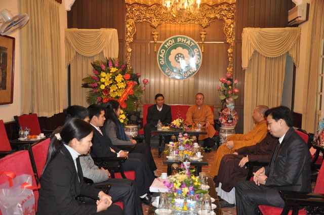 Lãnh đạo các cơ quan Nhà nước chúc Tết GHPGVN ảnh 5 Lãnh đạo các cơ quan Nhà nước chúc Tết GHPGVN ảnh 5