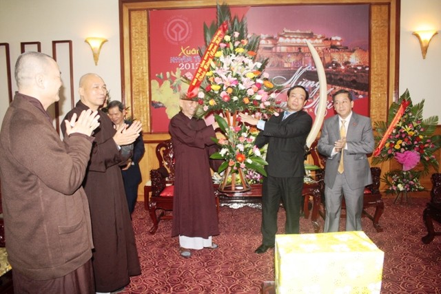 Thừa Thiên Huế: Thăm và chúc Tết lãnh đạo ảnh 4 Thừa Thiên Huế: Thăm và chúc Tết lãnh đạo ảnh 4