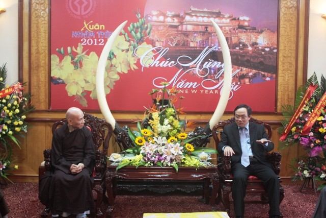 Thừa Thiên Huế: Thăm và chúc Tết lãnh đạo ảnh 3 Thừa Thiên Huế: Thăm và chúc Tết lãnh đạo ảnh 3