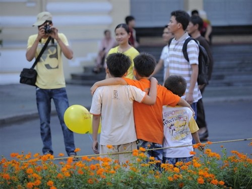 Tưng bừng khai mạc đường hoa Nguyễn Huệ ảnh 29 Tưng bừng khai mạc đường hoa Nguyễn Huệ ảnh 29