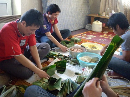 Tết ở xứ người ảnh 1 Ảnh: Nguyễn Đức