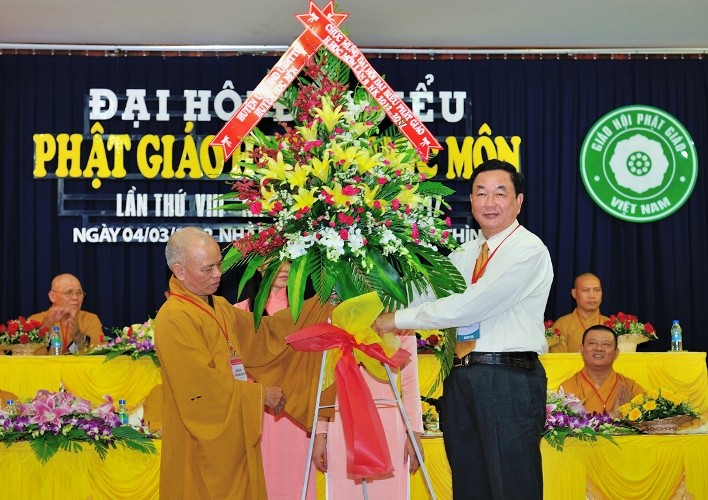 Chùm ảnh: Đại hội Phật giáo huyện Hóc Môn lần thứ VIII ảnh 4 DSC_4393.jpg