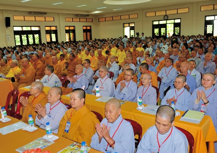 Chùm ảnh: Đại hội Phật giáo huyện Hóc Môn lần thứ VIII ảnh 13 DSC_4404.jpg