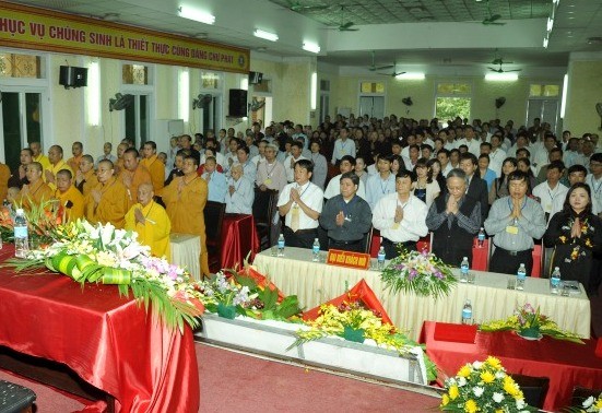 Ninh Bình: Đại hội Phật giáo huyện Gia Viễn ảnh 2 wwwT74.jpg