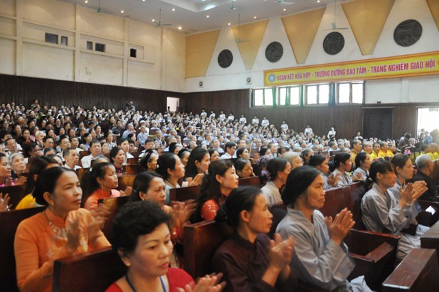 Hà Nội: PG huyện Đông Anh đại hội lần thứ VII ảnh 4 Hà Nội: PG huyện Đông Anh đại hội lần thứ VII ảnh 4