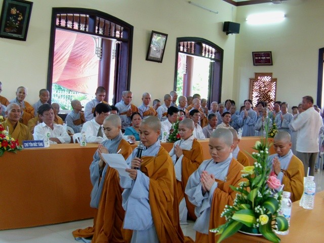 Phật giáo tỉnh Long An khai giảng khóa An cư kiết hạ ảnh 4 chùa hòa bình long an.jpg