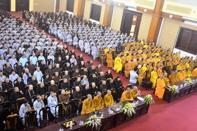 Học viện PGVN tại Hà Nội tổ chức hội nghị tổng kết ảnh 1 Học viên HN1.jpg