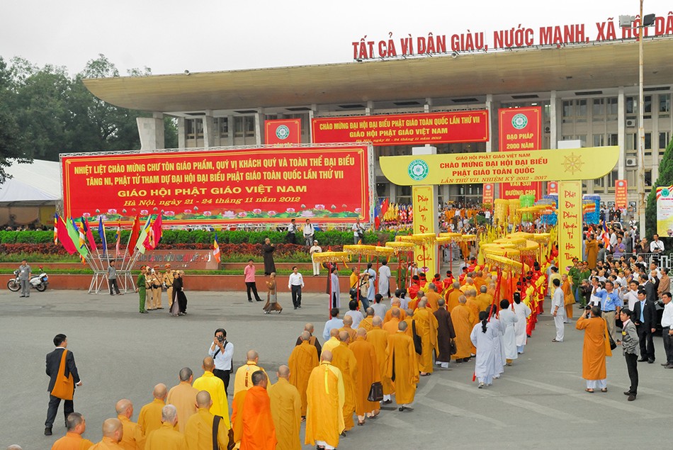 Khai mạc trọng thể Đại hội VII GHPGVN ảnh 5 DSC_7479.jpg