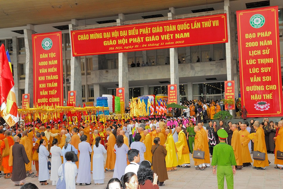 Khai mạc trọng thể Đại hội VII GHPGVN ảnh 6 DSC_7485.jpg