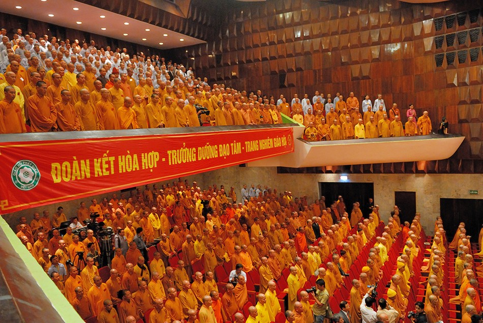 Khai mạc trọng thể Đại hội VII GHPGVN ảnh 8 DSC_7498.jpg