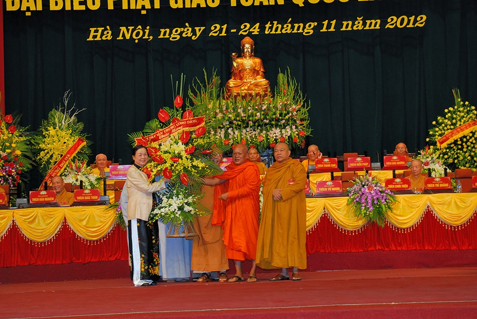 Khai mạc trọng thể Đại hội VII GHPGVN ảnh 21 DSC_7593.jpg