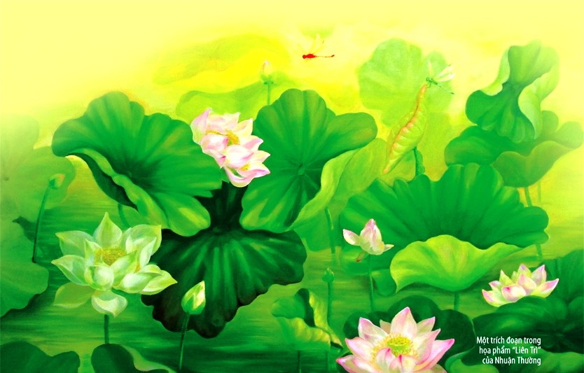 Xuân ở giữa mùa đông  khi nắng hé ảnh 1 sen-tranh cua nhthuong.jpg