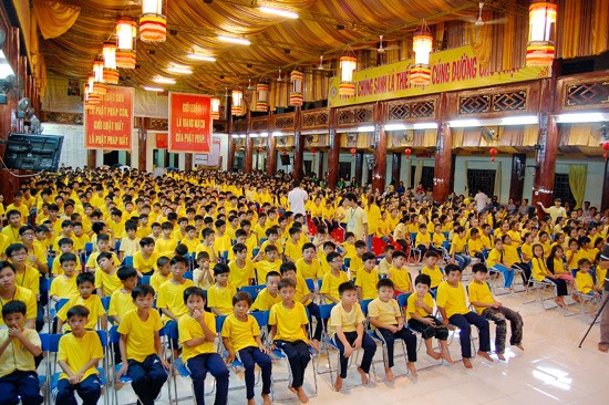 Chùa Phật Quang "Ươm mầm sống trẻ" ảnh 6 Chùa Phật Quang "Ươm mầm sống trẻ" ảnh 6