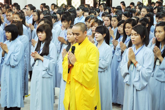Khai mạc khóa tu mùa hè chùa Hoằng Pháp ảnh 3 hoangphap11.jpg