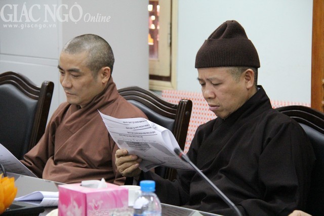 TT HĐTS GHPGVN phía Bắc họp triển khai Phật sự ảnh 4 HDTS 5.jpg